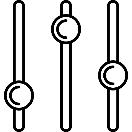 Three Equalizer Bars